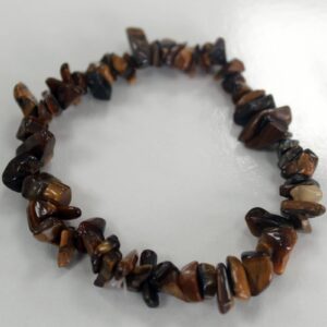 Tiger Eye Chipstone Beaded Bracelet