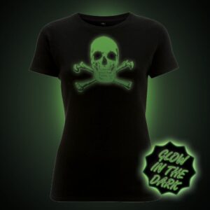 Glow in the dark Skull Women's T-shirt