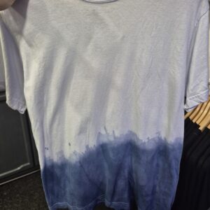 Tie Dye Blue And White T-shirt