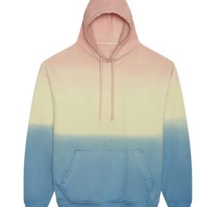 Tie-Dye Hoodie, Pastel Sunset Dip