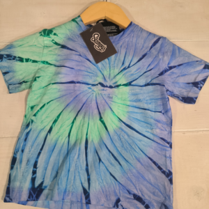 Children's Blue Tie Dye T-shirt