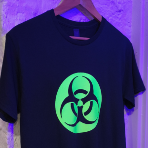 Bio hazard Neon Yellow Glow In The Dark